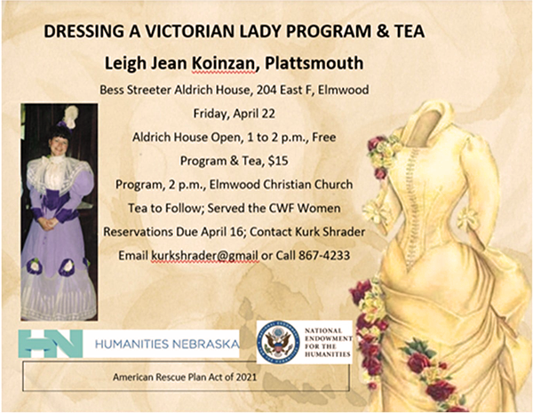 Victorian Lady Tea Aldrich House 2022sm