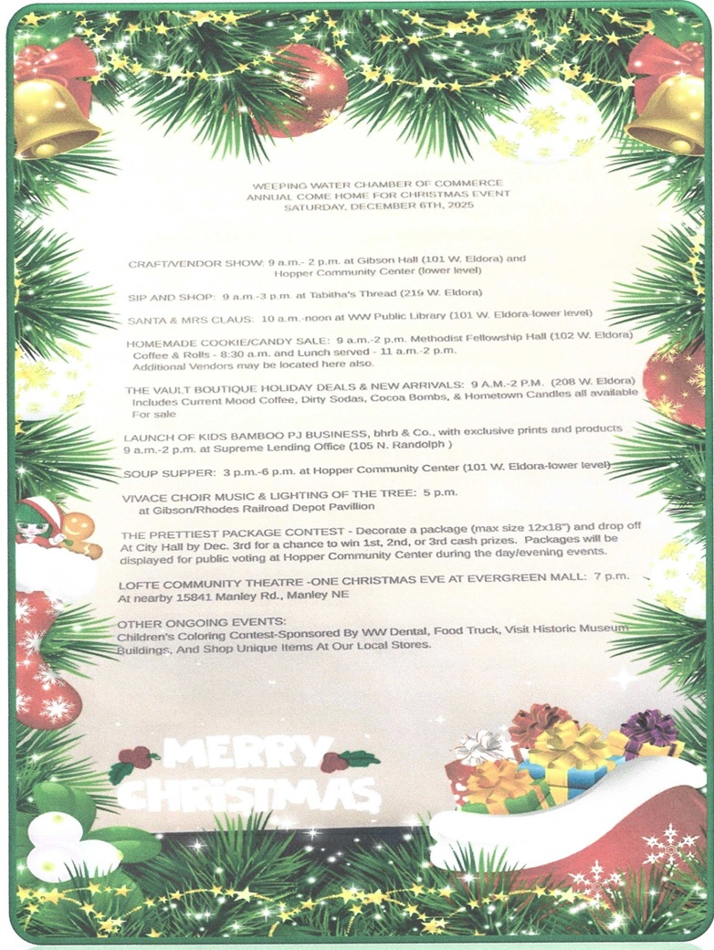 ww christmas event 2025