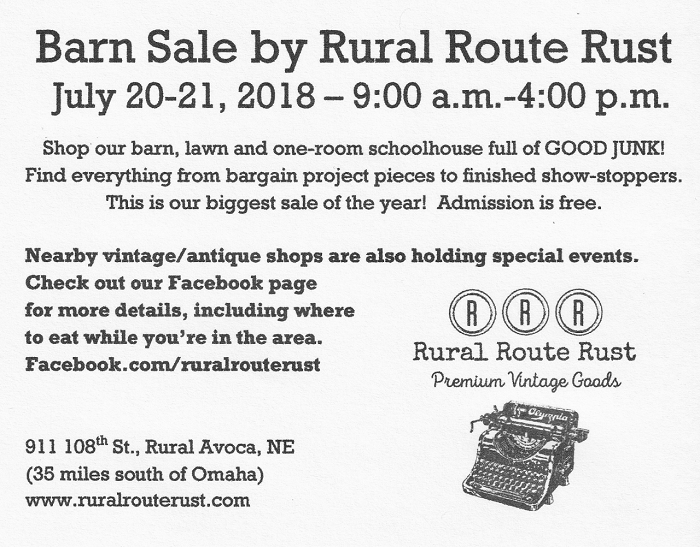 Barn Sale