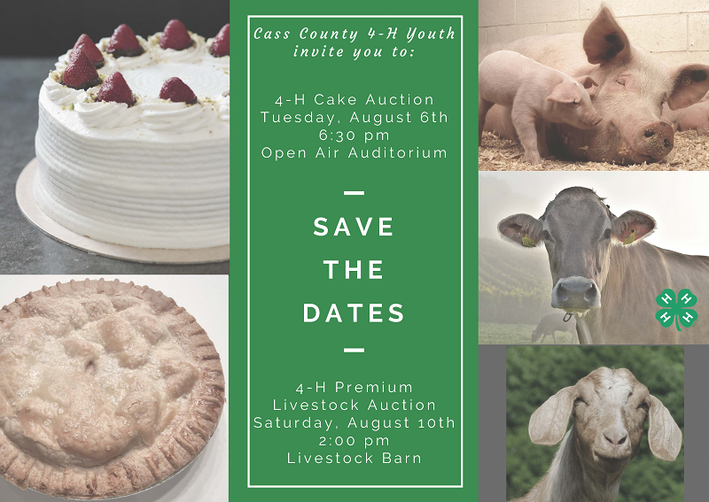 Cake Livestock Auction Save the Date
