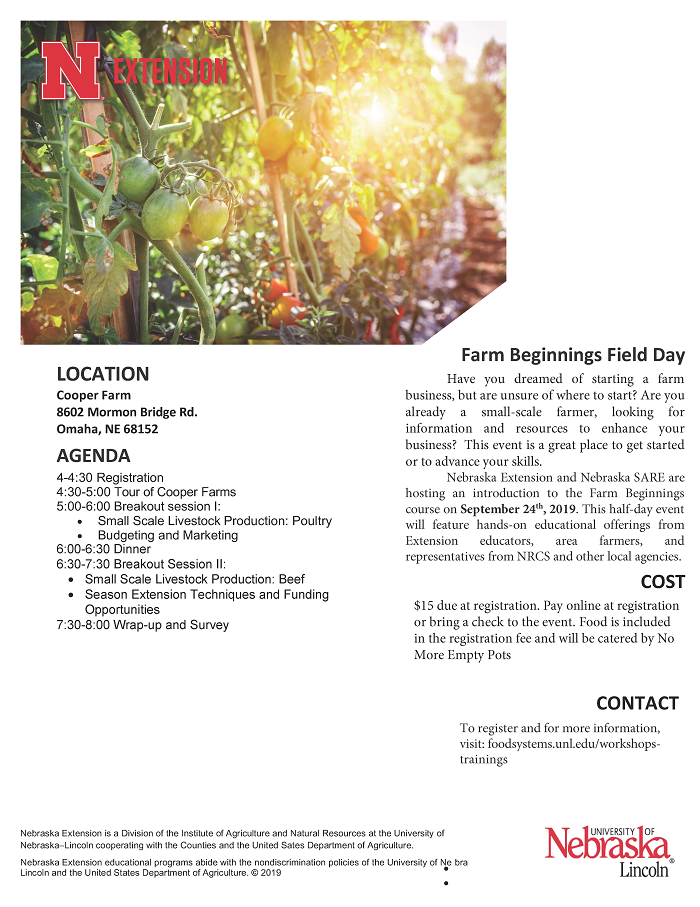 Farm Ambitions Flyer 2019