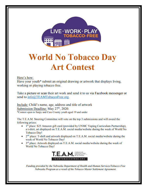 No Tobacco Art Contest