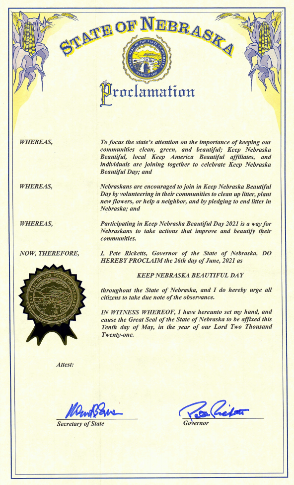 Proclamation