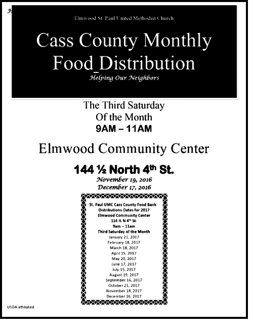 Cass County Food Distribution